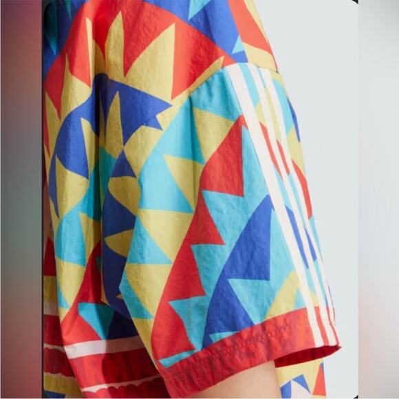 adidas x farm Rio - bold blue/bliss oran shirt L/XL - NWT - Picture 5 of 8